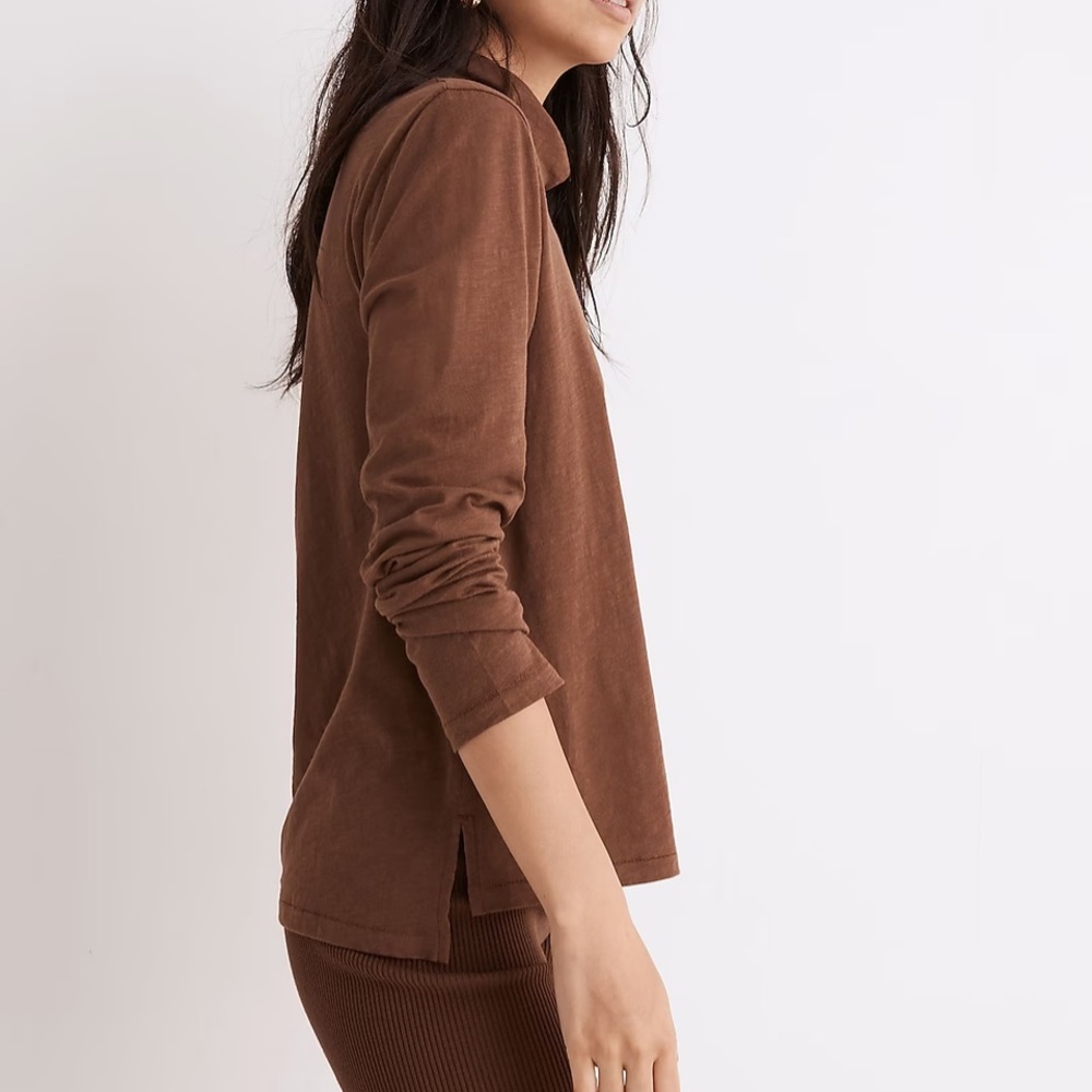 Madewell Whisper Cotton Turtleneck